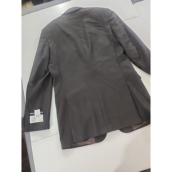 Tommy Hilfiger Lowry Suit Mens 42XL W35.5 Brown 100% Worsted Wool 2-Piece NWT - Picture 7 of 14